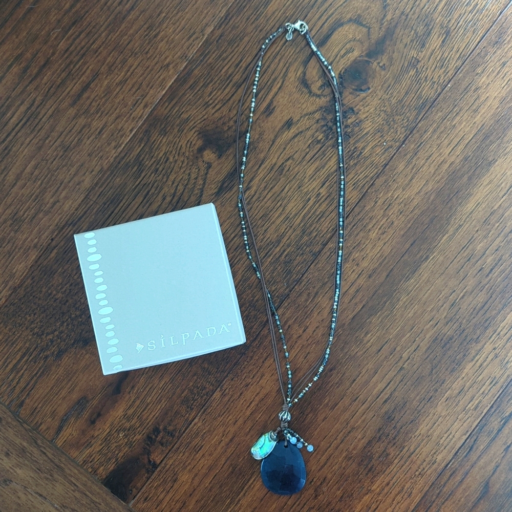 Silpada N2227 Indigo Mood Necklace
